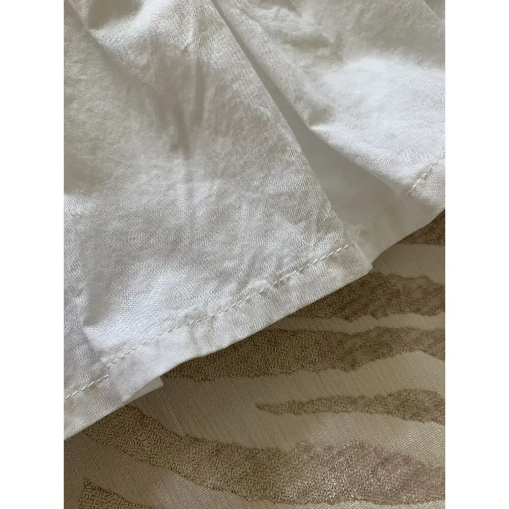 OshKosh B'gosh Toddler Girls' Cotton Pintuck Tiered White Dress 4T